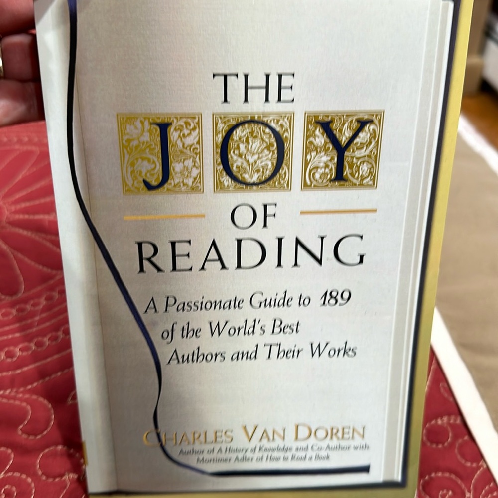 The Joy of Reading by Charles Van Doren